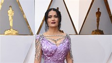 Salma Hayeková na Oscarech (Los Angeles, 4. bezna 2018)