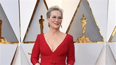 Meryl Streepová na Oscarech (Los Angeles, 4. bezna 2018)