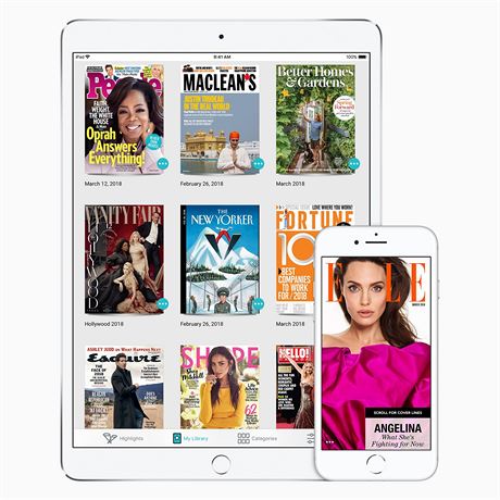 Aplikace Texture poskytující pístup k digitalizovaným magazínm
