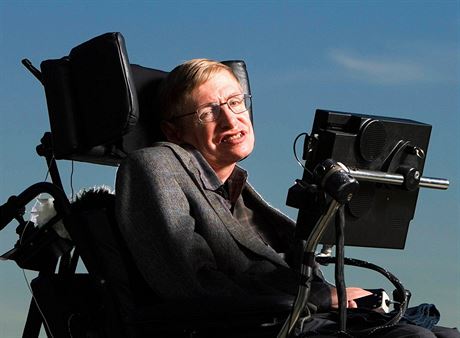 Britský fyzik Stephen Hawking