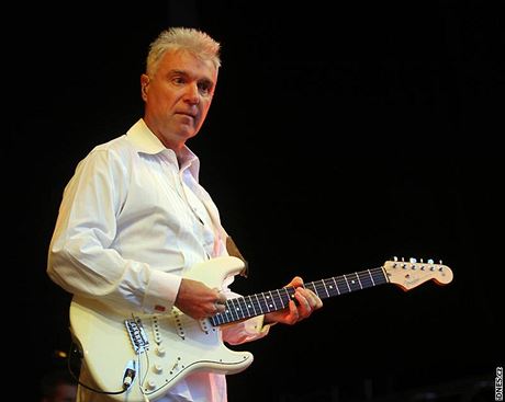 David Byrne na festivalu Colours of Ostrava v roce 2009
