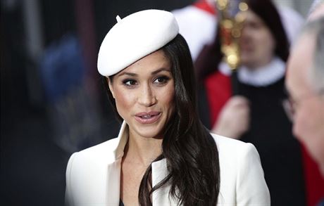 Meghan Markle (Londýn, 12. bezna 2018)