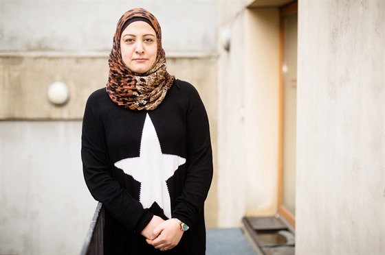 Syřanka Halima Taha, hlavní protagonistka dokumentu Nové děti z Golzowa.