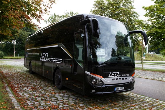 Autobus společnosti Leo Express.