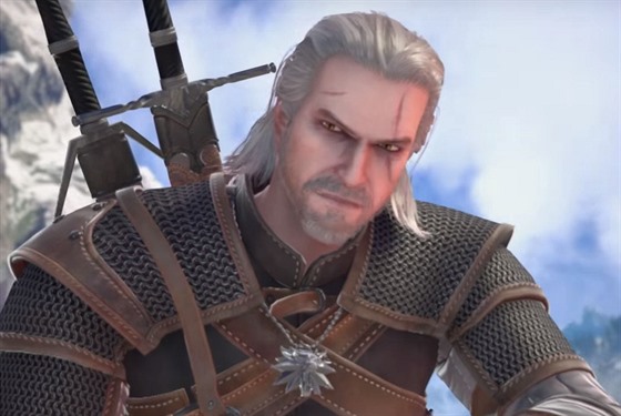 Geralt v bojovce Soulcalibur 6