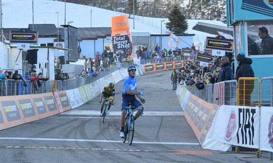 Mikel Landa vítzí ve 4. etap Tirrena-Adriatika.