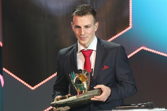 Vladimír Darida jako vítz ankety Fotbalista roku