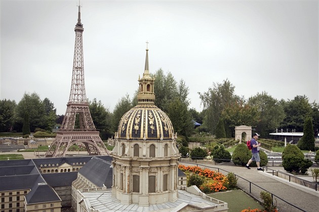 Miniatury Francie, areál France Miniature Elancourt nedaleko Versailles