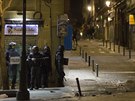 panltí policisté zpovzdálí dohlíí na klid v ulicích Madridu