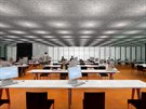 Vizualizace vnitních prostor nové krajské vdecké knihovny v Ostrav