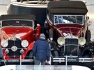 Vstava ijeme Mercedes Benz v brnnsk galerii Vakovka pedvd 23 aut z vce...