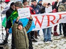 Romové demonstrovali v Praze proti rasismu, násilí a výrokm místopedsedy...