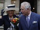 Princ Charles a jeho manelka Camilla (Londýn, 12. bezna 2018)