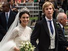 Alessandra de Osma a nmecký princ Christian Hannoverský (Lima, 16. bezna 2018)