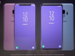 Samsung Galaxy S9 s výezem displeje