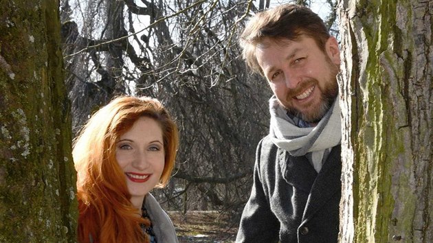 Tomáš Hauptvogel s manželkou Monikou