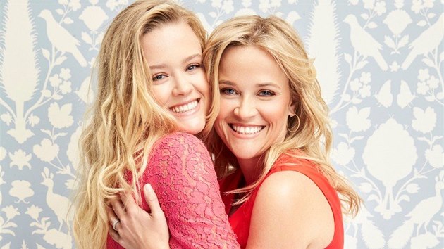 Reese Witherspoonov a jej dcera Ava Elizabeth Phillippe v nov valentnsk kolekci pro mdn znaku Draper James.