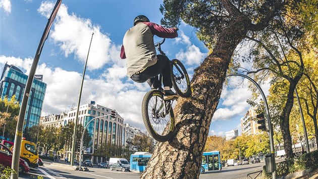 Vclav Kol z Blanska je mistrem svta v biketrialu, zrove se vak na kole vnuje tak freestylovm kouskm.