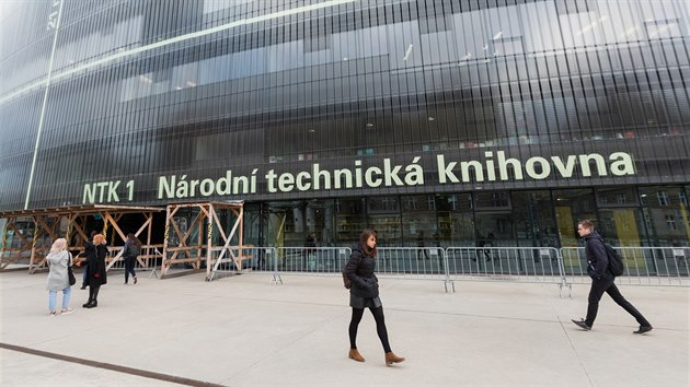 Národní technická knihovna v Praze 6. (15. 3. 2018)