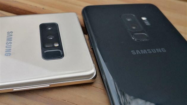 Samsung Galaxy S9+ a Galaxy Note 8