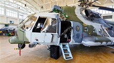Bojový vrtulník Mi-171 Vzduných sil Armády eské republiky po modernizaci ve...