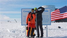 Na vrcholu Mt. Vinson, nejvyí vrchol Antarktidy