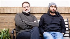 Adel Khan Farooq (vpravo), norský dokumentarista pákistánského pvodu, a norský...