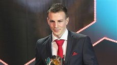 Vladimír Darida jako vítz ankety Fotbalista roku