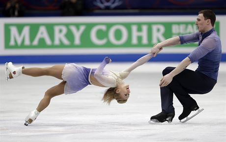 Aljona Savenkov a Bruno Massot na ampiontu v Miln