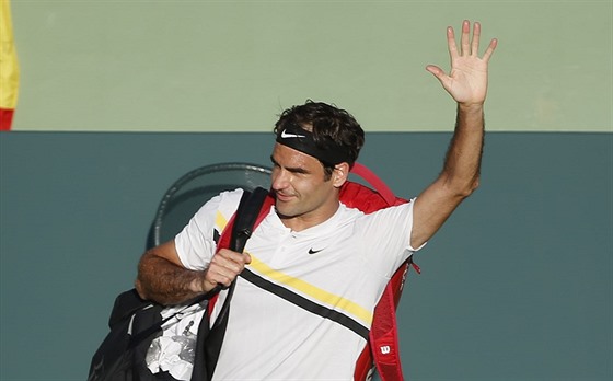 Roger Federer se louí s Miami, prohrál u ve druhém kole.