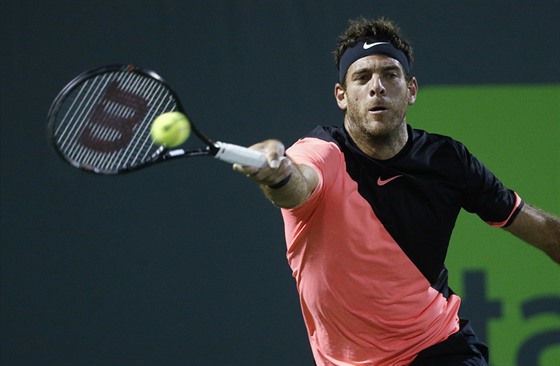 Juan Martín del Potro na turnaji v Miami