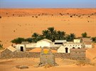 Zanikající poutní osada nedaleko Chinguetti v Mauretánii
