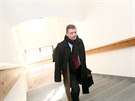 David Rath pichází na jednání krajského soudu v Praze. (20. bezna 2018)