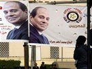 Sísí, nebo Sísí? Egypané volí nového prezidenta. Snímek pochází z káhirského...