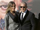 Antonio Banderas s pítelkyní na premiée seriálu Génius: Picasso v Malaze (22....