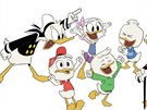 Zleva: Kaer Donald, Kulík, Kaka, Bubík, Dulík a strýek Skrblík