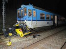 Na elezniním pejezdu mezi Troubskem a Ostopovicemi poblí Brna smetl vlak...