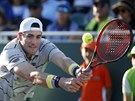 John Isner na turnaji v Miami.