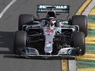 Lewis Hamilton ve Velké cen Austrálie formule 1.