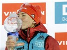 Anastasia Kuzminová s malým glóbem za triumf ve sprintech Svtového poháru