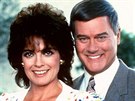 Linda Grayová a Larry Hagman v seriálu Dallas (1978)