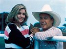 Priscilla Presleyová a Steve Kanaly v seriálu Dallas (1978)