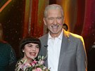 Mireille Mathieu a Patrick Duffy vystoupili v nmecké televizi (24. bezna...