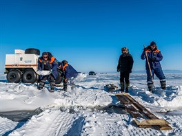 S Mazdou CX-5 přes zamrzlý Bajkal
