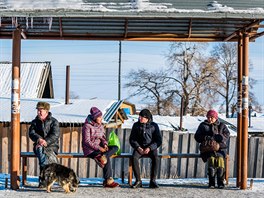 S Mazdou CX-5 pes zamrzl Bajkal