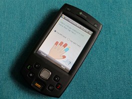 Funkce teky otisk prst u HTC P6500