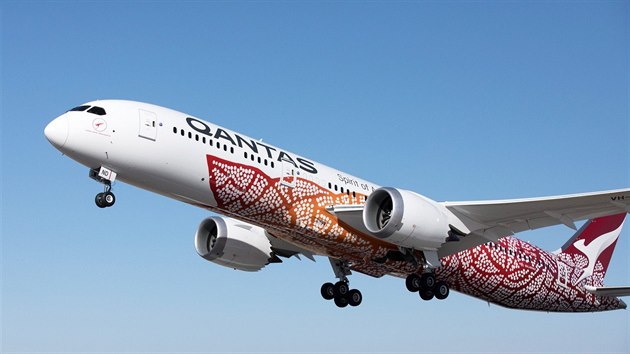 Boeing 787-9 Dreamliner spolenosti Qantas