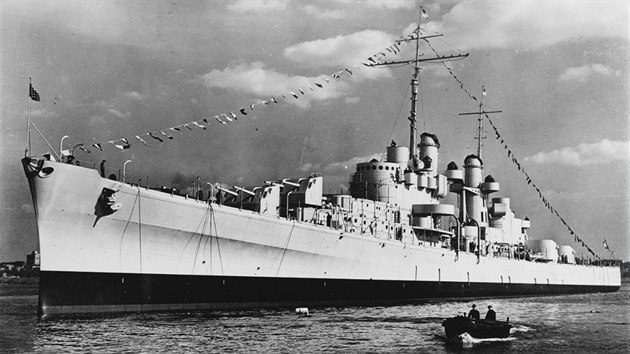 Válečná loď USS Juneau na snímku z 25. října 1941