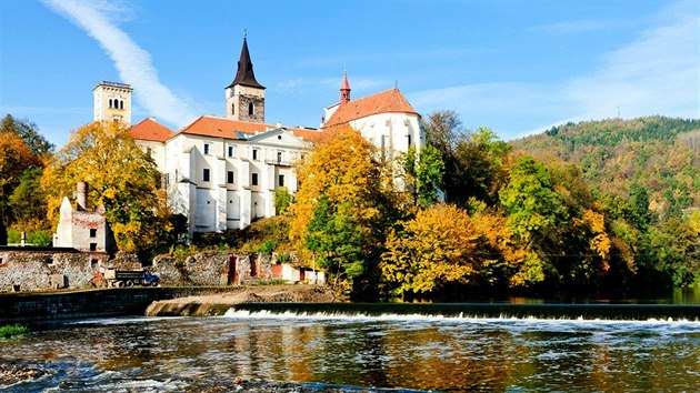 Sázavský klášter založil v 11. století svatý Prokop.