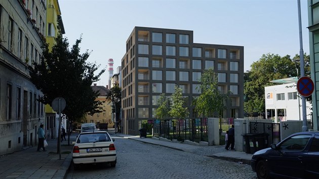 Dům s byty pro studenty chce vybudovat soukromý investor v Hvězdové ulici.